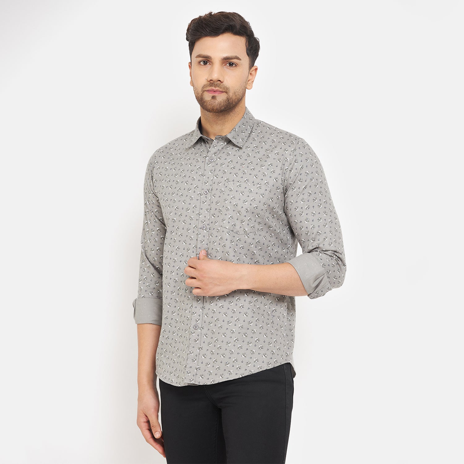 Duke Urban Men Full Sleeve Cotton Shirt (SDO7PRDK)
