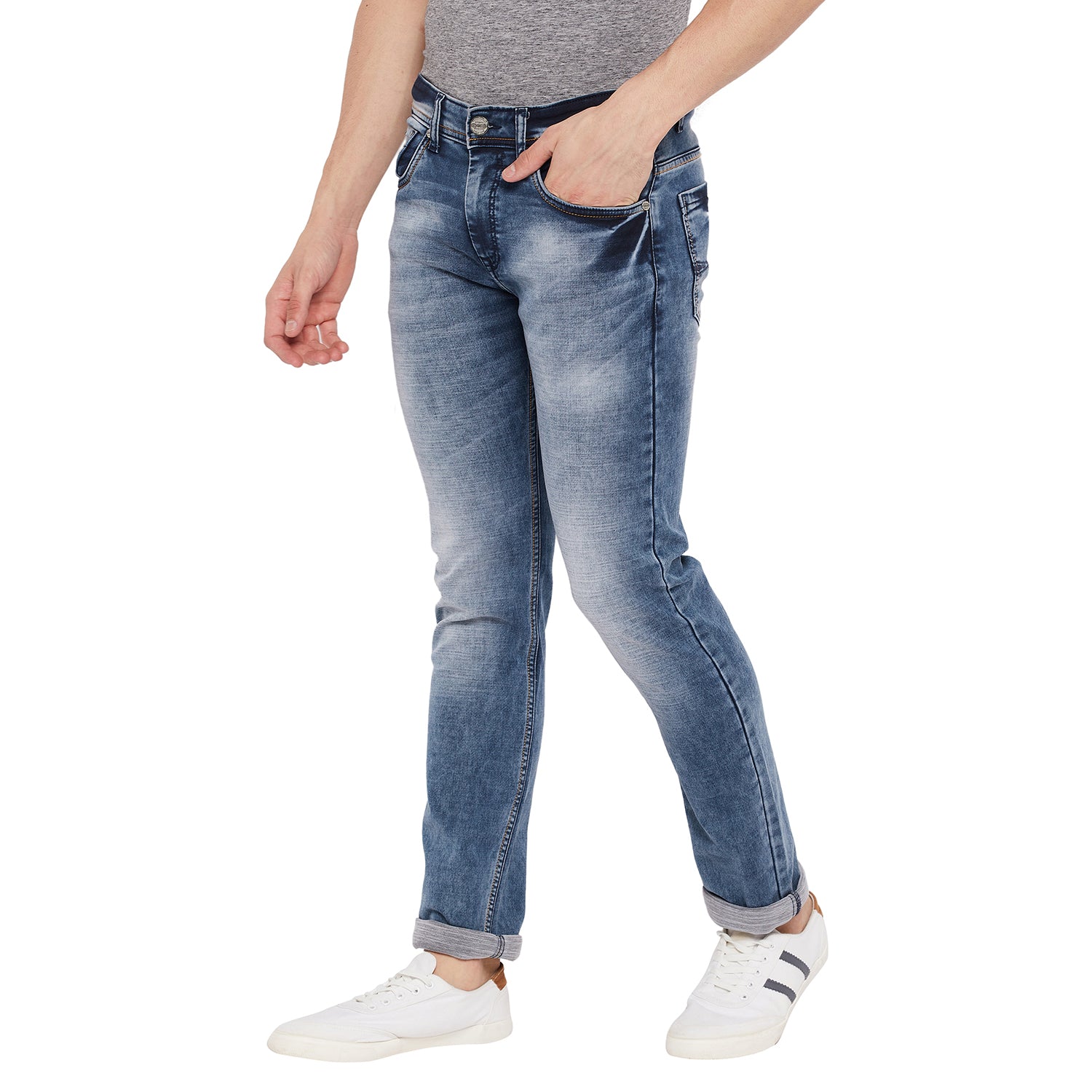 Duke Stardust Men Slim Fit Stretchable Jeans (SDD5225)