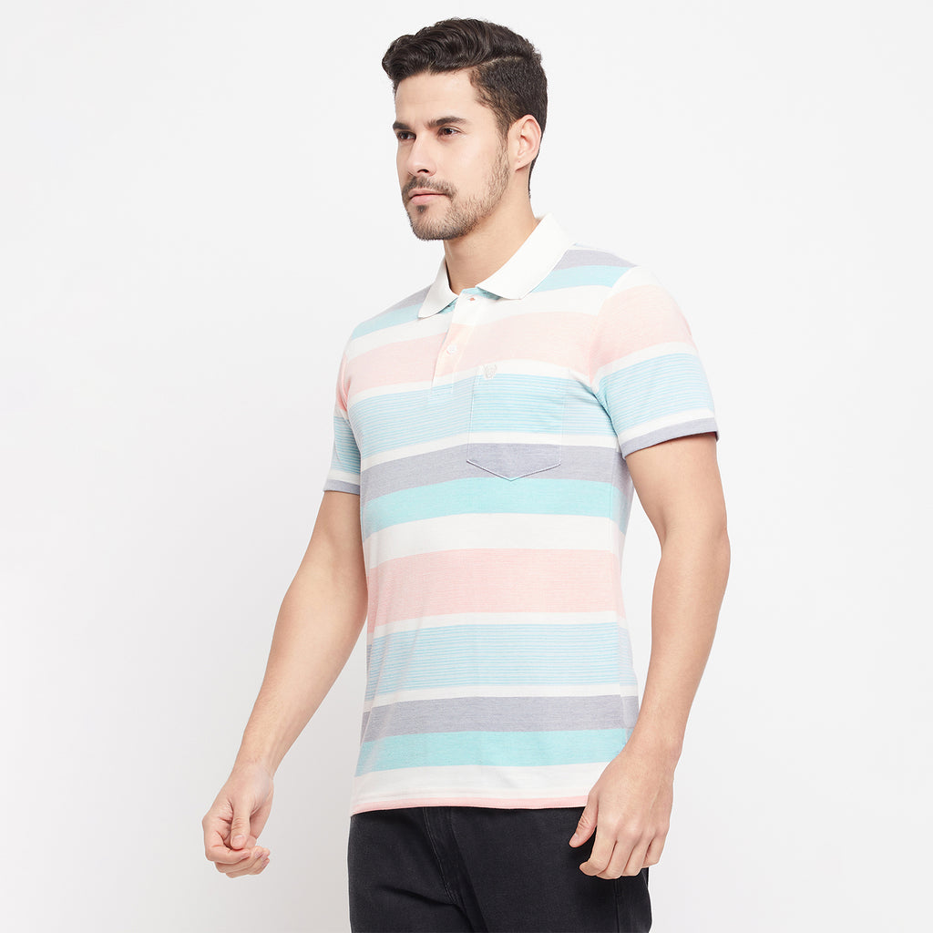 Duke Stardust Men Half Sleeve Cotton T-shirt (LF7015)
