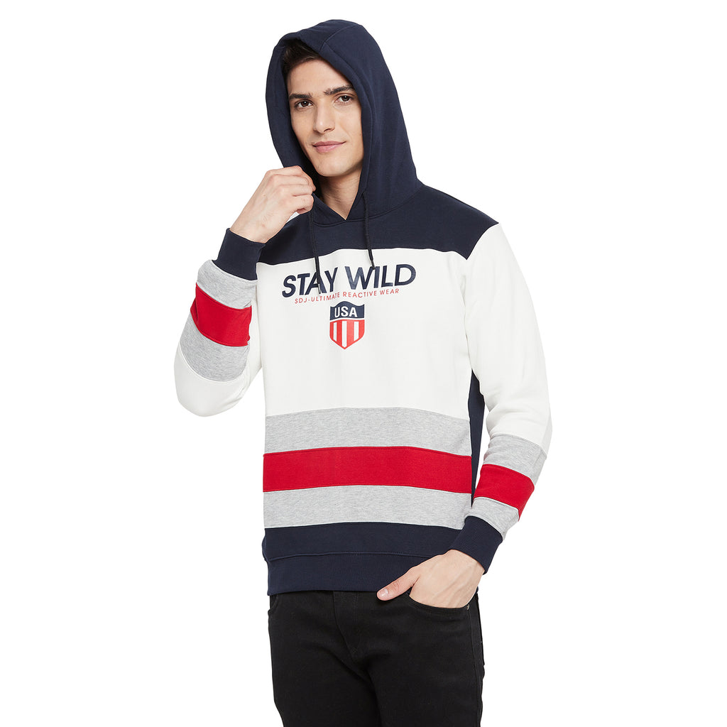 Duke Urban Men Hooded Neck Sweatshirt (LF3837)