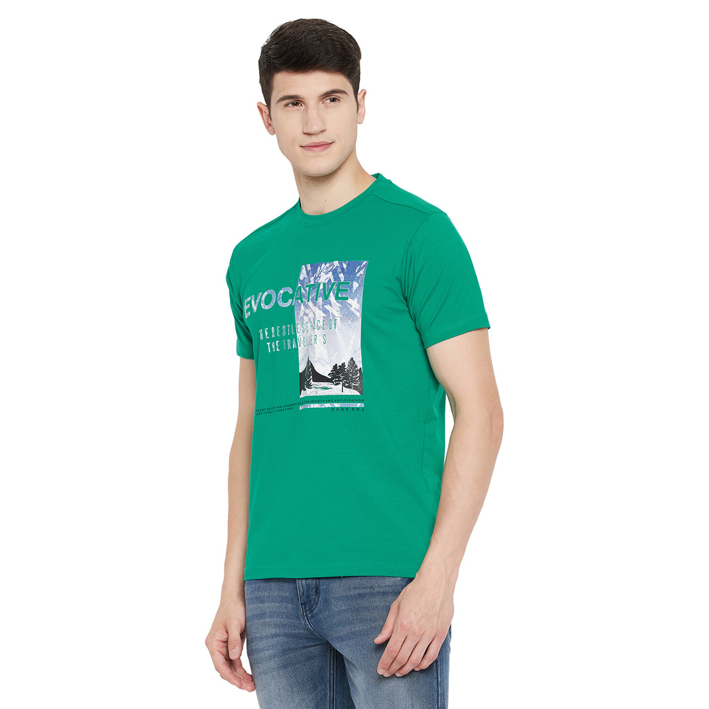 Duke Stardust Men Half Sleeve Cotton T-shirt (LF5250)