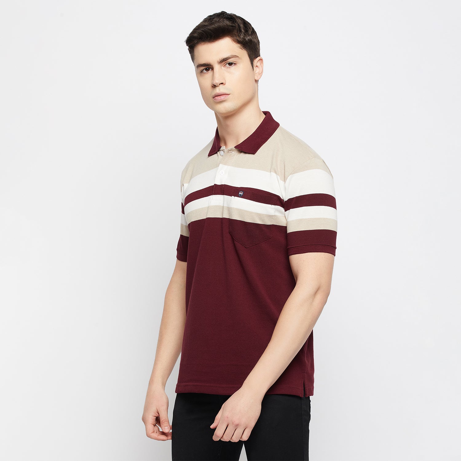 Duke Urban Men Half Sleeve Cotton T-shirt (LF7037)