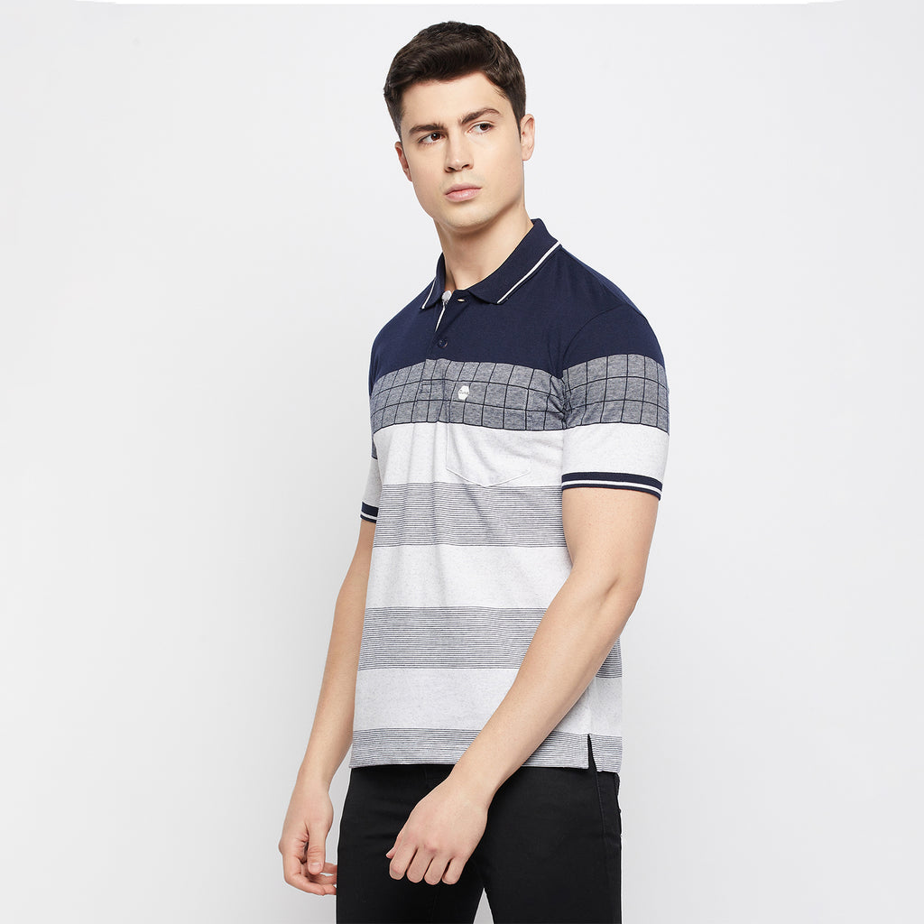 Duke Stardust Men Half Sleeve Cotton T-shirt (LF5716)
