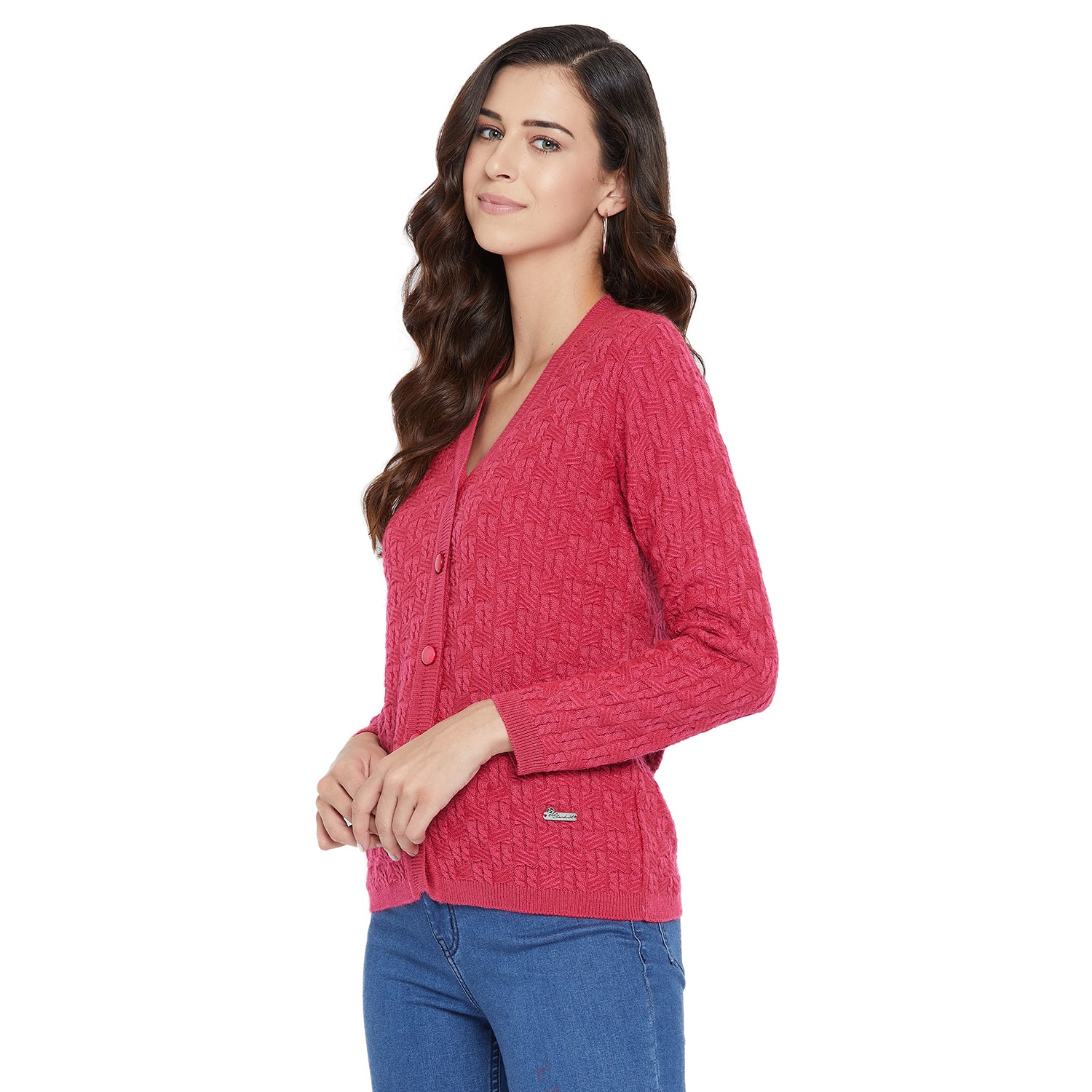 Duke Stardust Women Full Sleeve Cardigan (SDS9599)