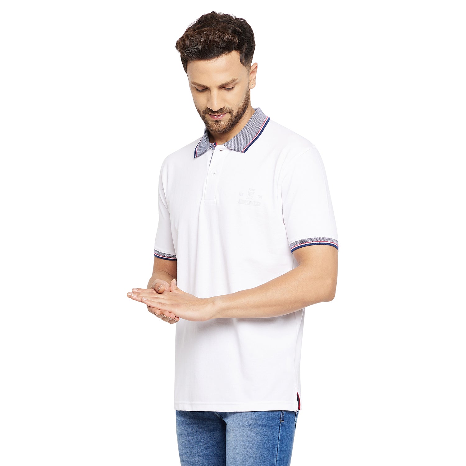 Duke Stardust Men Half Sleeve Cotton T-shirt (LF5728)
