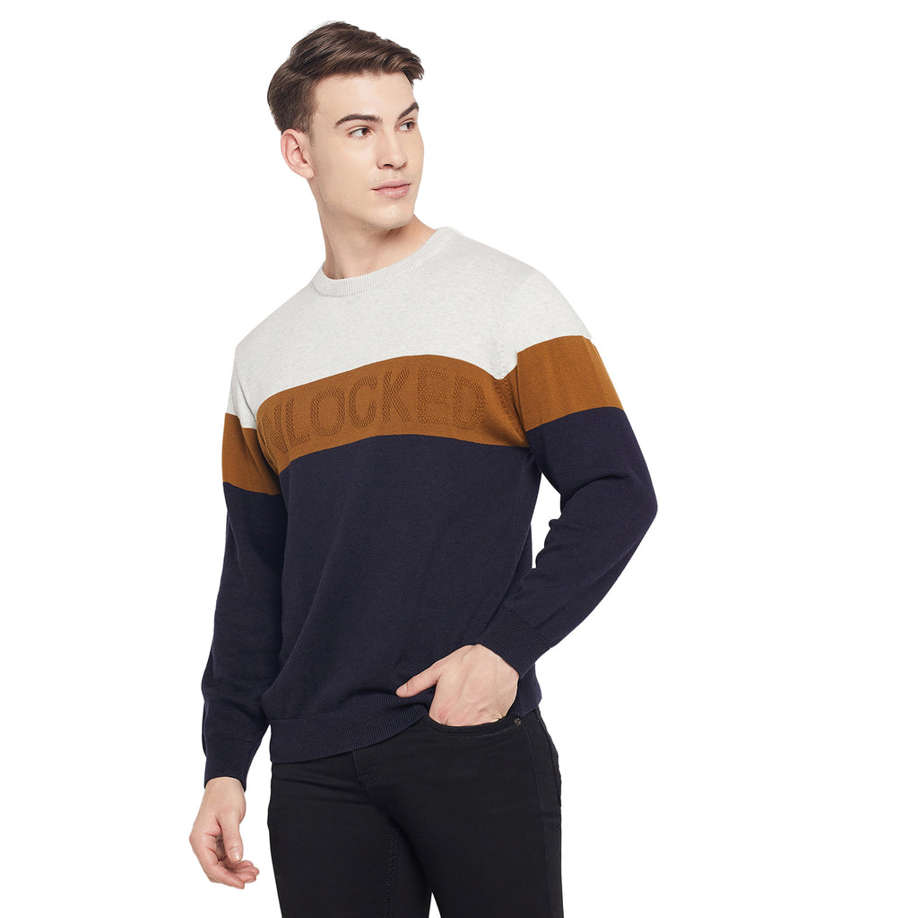 Duke Stardust Men Full Sleeve Round Neck Sweater (SDS653)