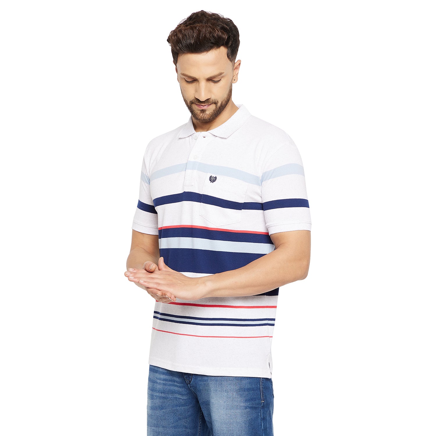 Duke Urban Men Half Sleeve Cotton T-shirt (LF5703)