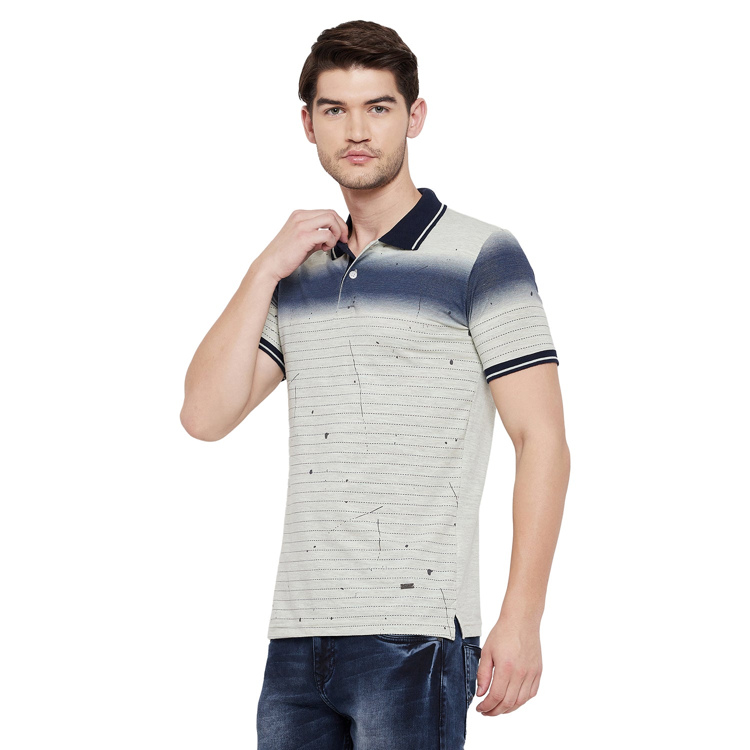 Duke Stardust Men Half Sleeve Cotton T-shirt (LQ4845)
