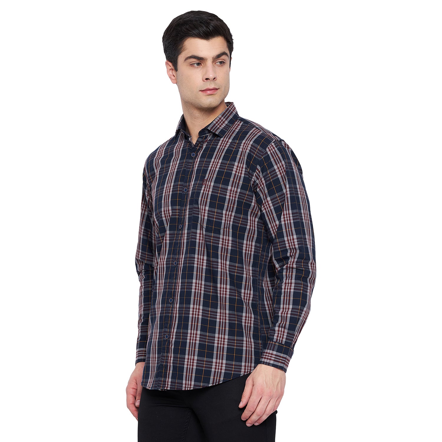 Duke Urban Men Full Sleeve  Cotton Shirt (SDO5CKC)