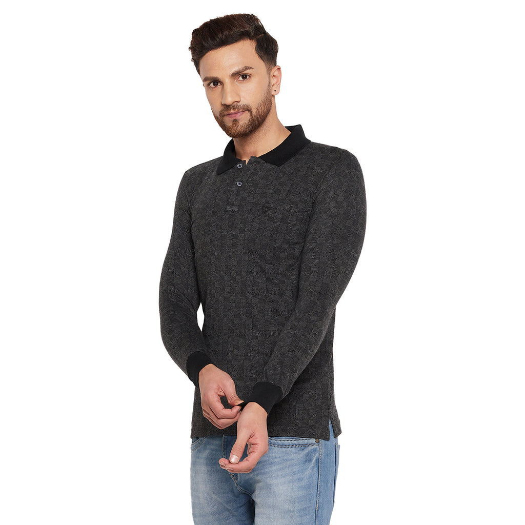 Duke Stardust Men Full Sleeve Cotton T-shirt (LF3958)