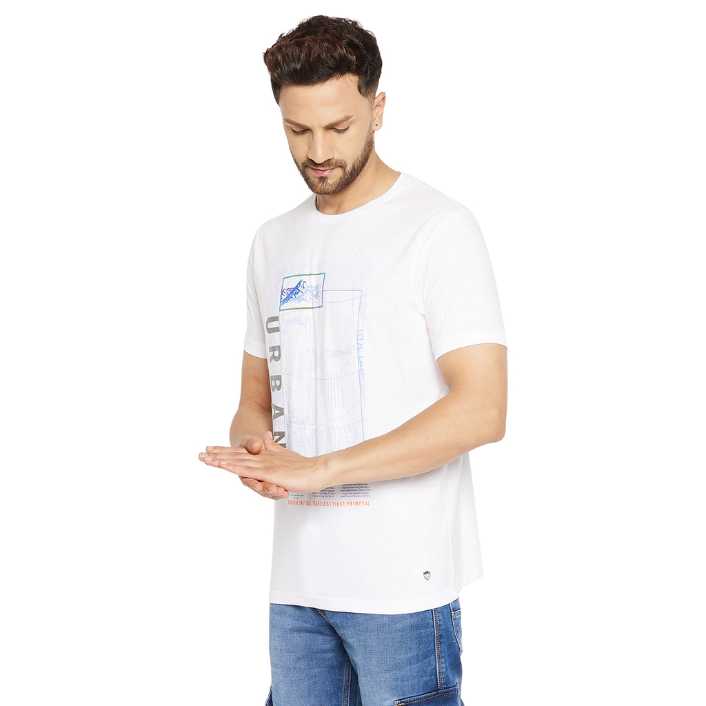 Duke Urban Men Half Sleeve Cotton T-shirt (LF5431)