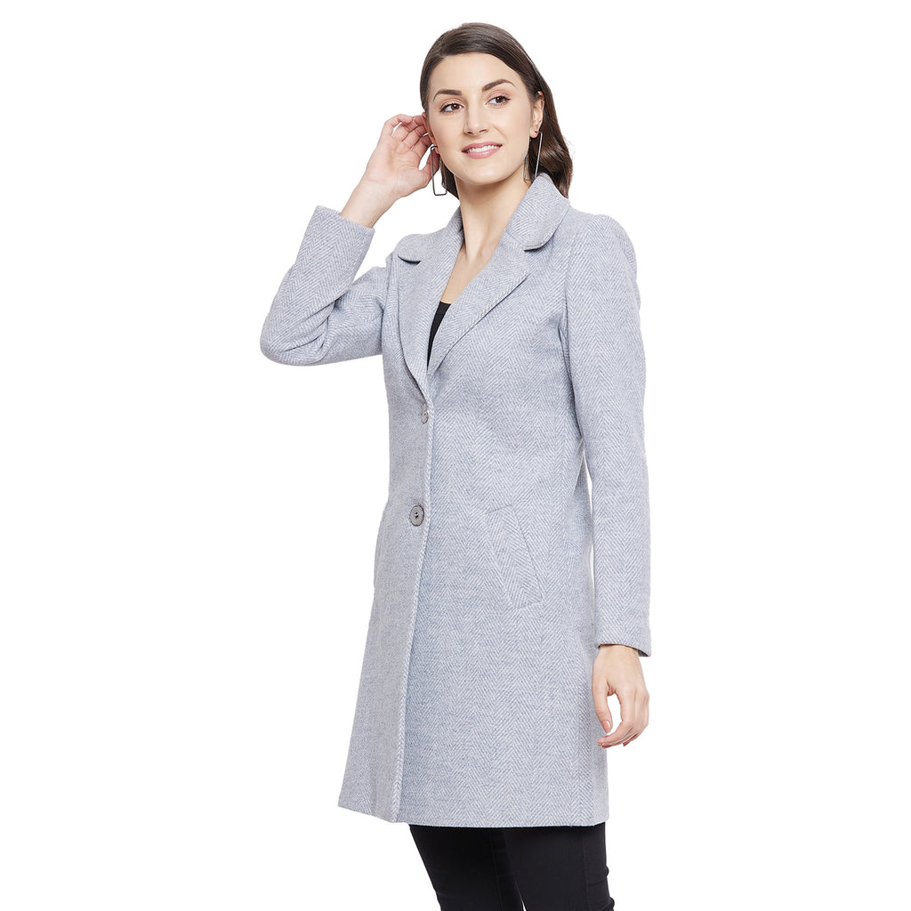 Duke Stardust Women Full Sleeve Coat (SDZ6731)