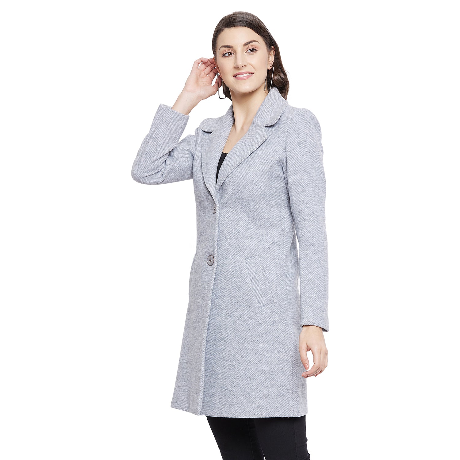 Duke Stardust Women Full Sleeve Coat (SDZ6731)