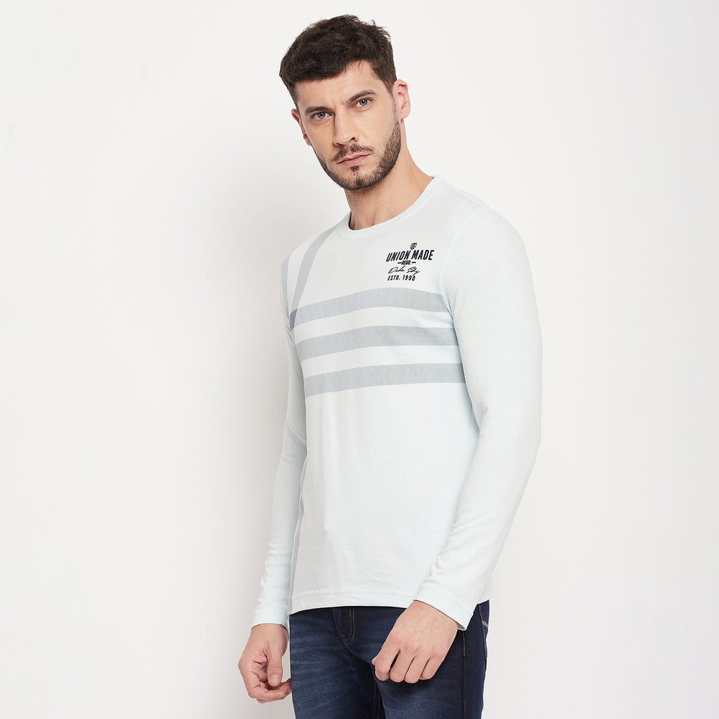 Duke Stardust Men Full Sleeve Cotton T-shirt (LF3976)