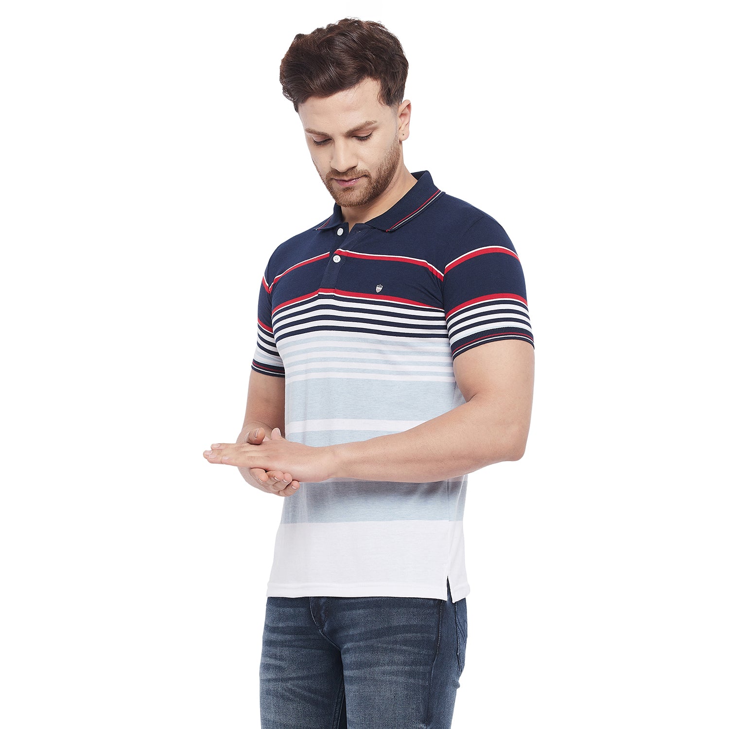 Duke Stardust Men Half Sleeve Cotton T-Shirt (LF5136)