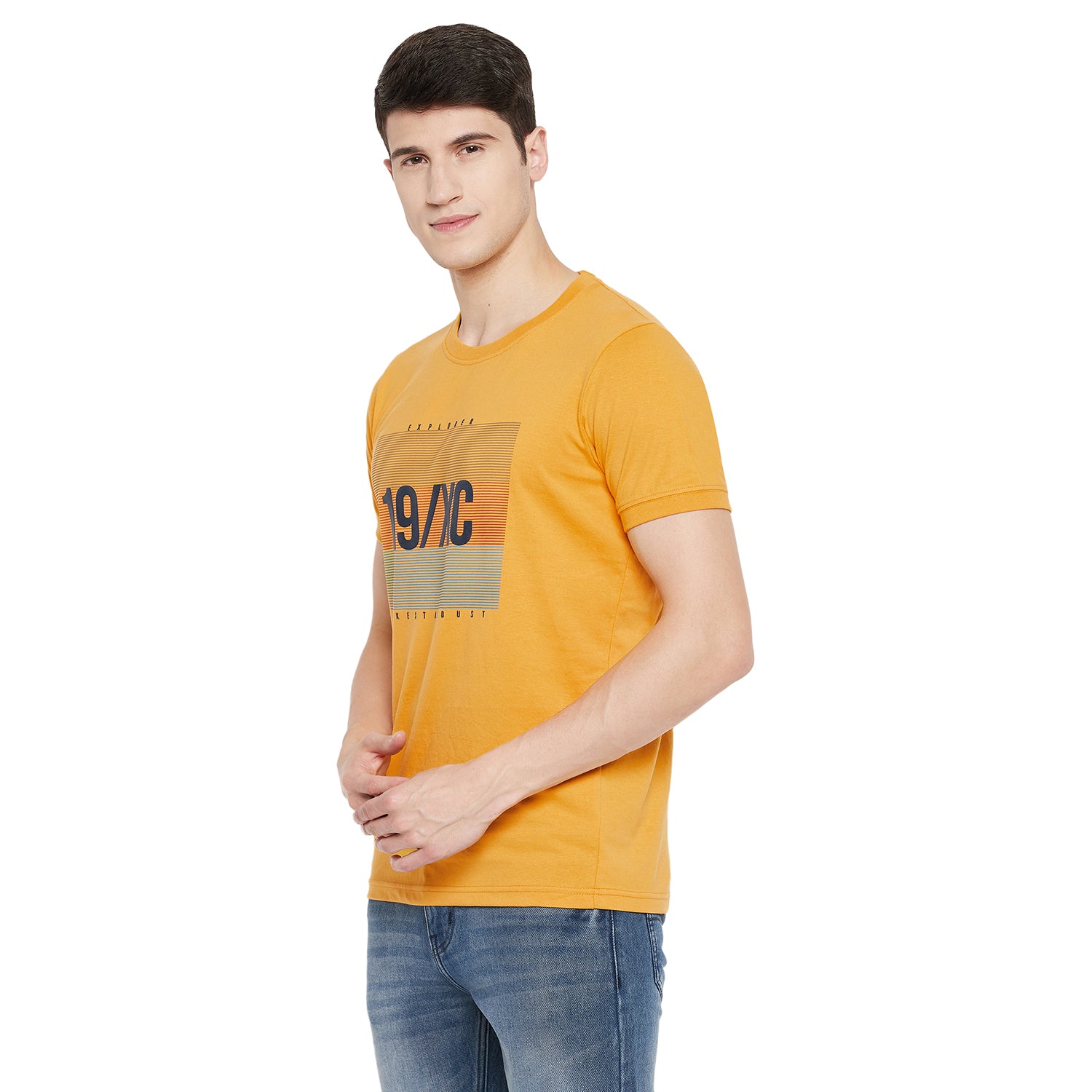 Duke Stardust Men Half Sleeve Cotton T-shirt (LF5222)