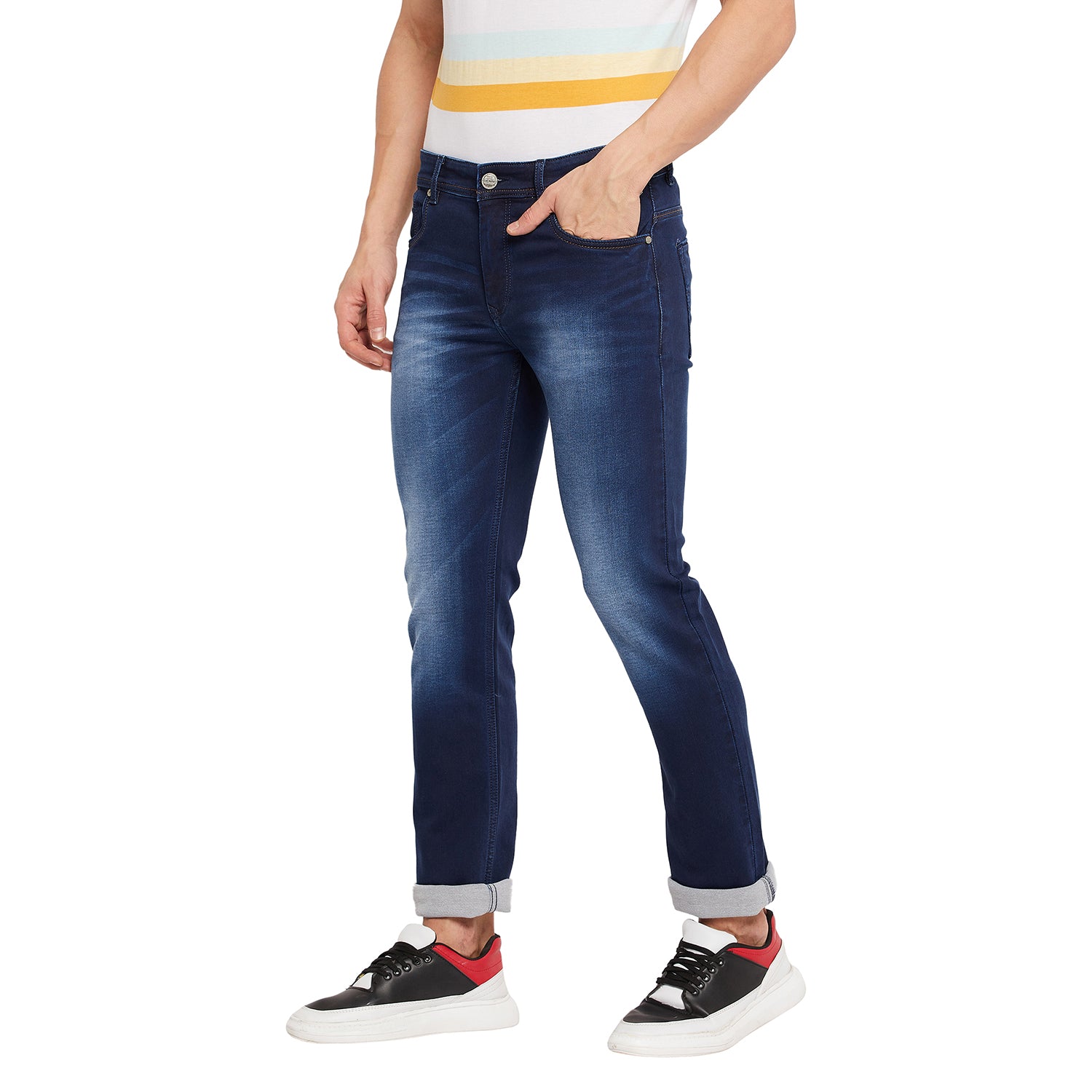 Duke Stardust Men Slim Fit Stretchable Jeans (SDD5222)