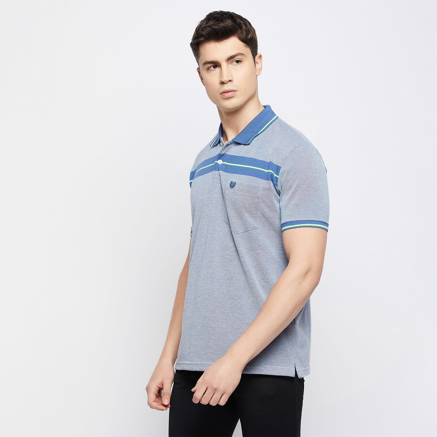 Duke Stardust Men Half Sleeve Cotton T-shirt (LF5727)