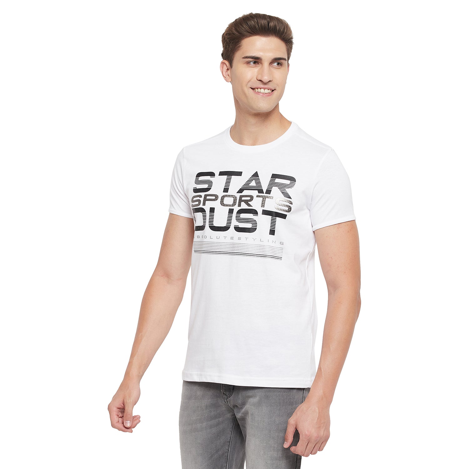 Duke Stardust Men Half Sleeve Cotton T-Shirt (LF5203)