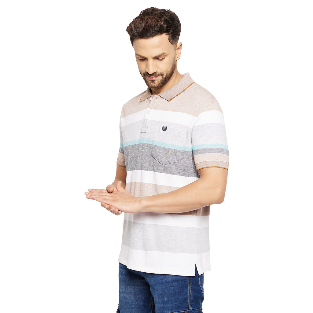 Duke Stardust Men Half Sleeve Cotton T-shirt (LF5441)