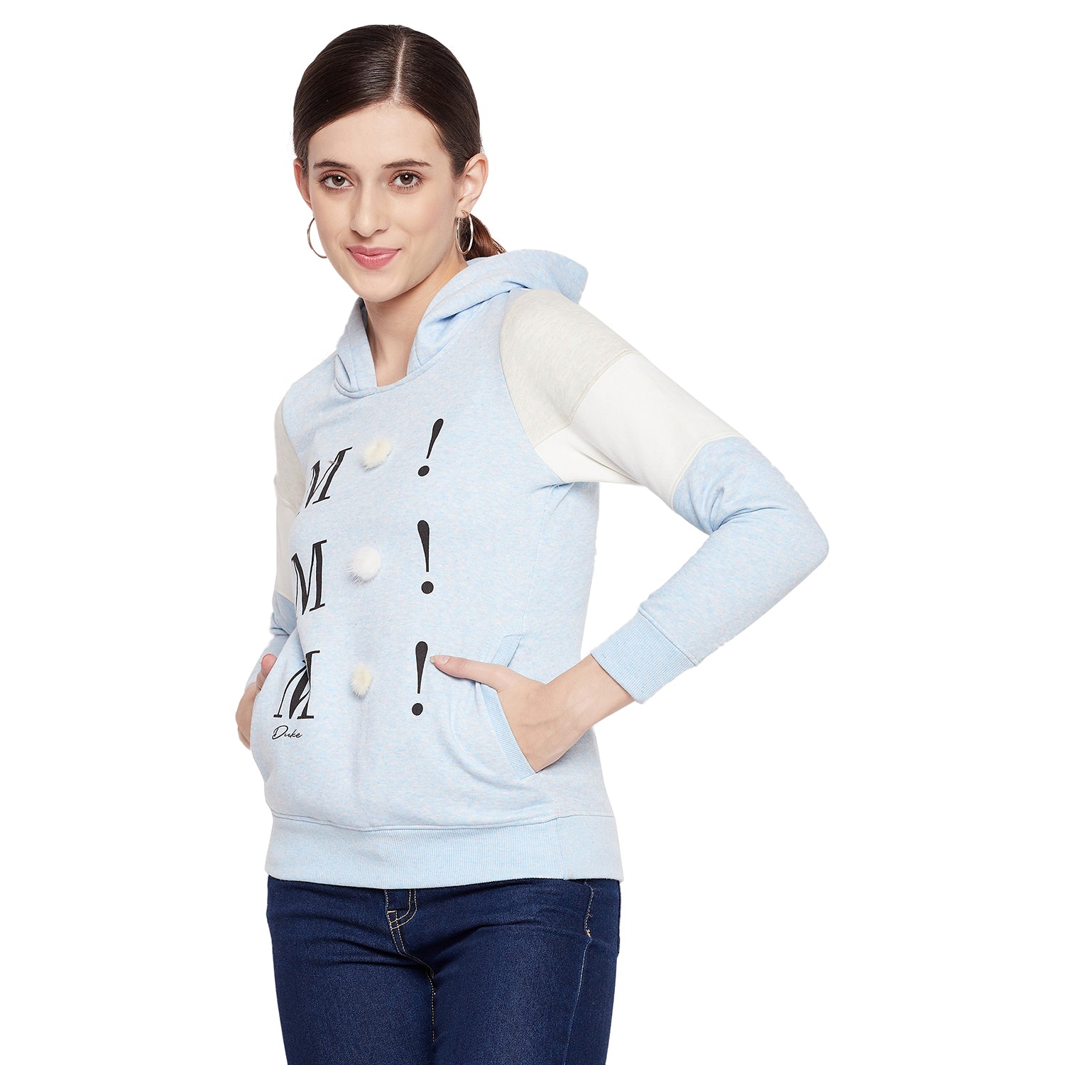 Duke Urban Women Full Sleeve Hooded Sweatshirt (LFX779)