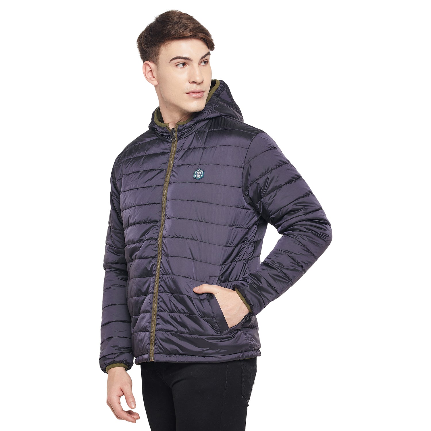 Duke Urban Men Full Sleeve Reversible Hooded Jacket (SDZ898)