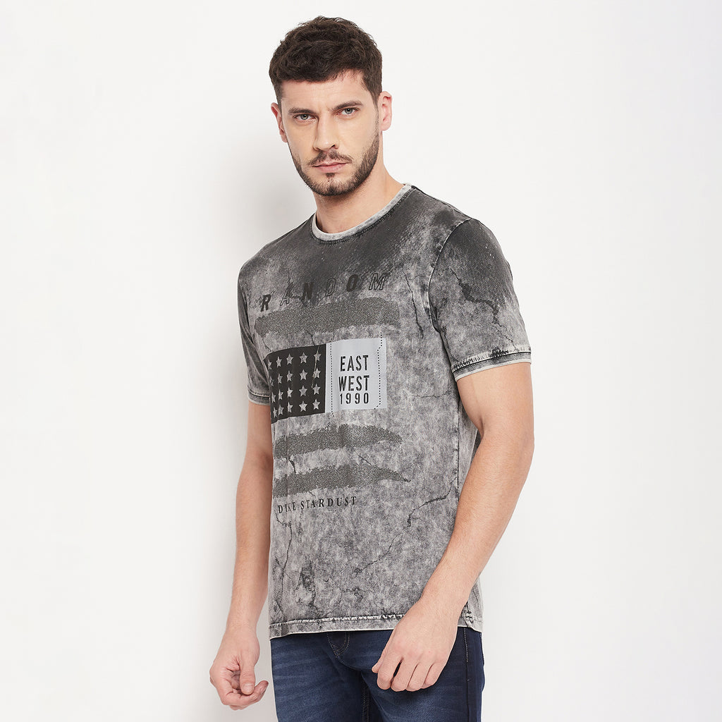 Duke Stardust Men Half Sleeve Cotton T-shirt (LF4957)