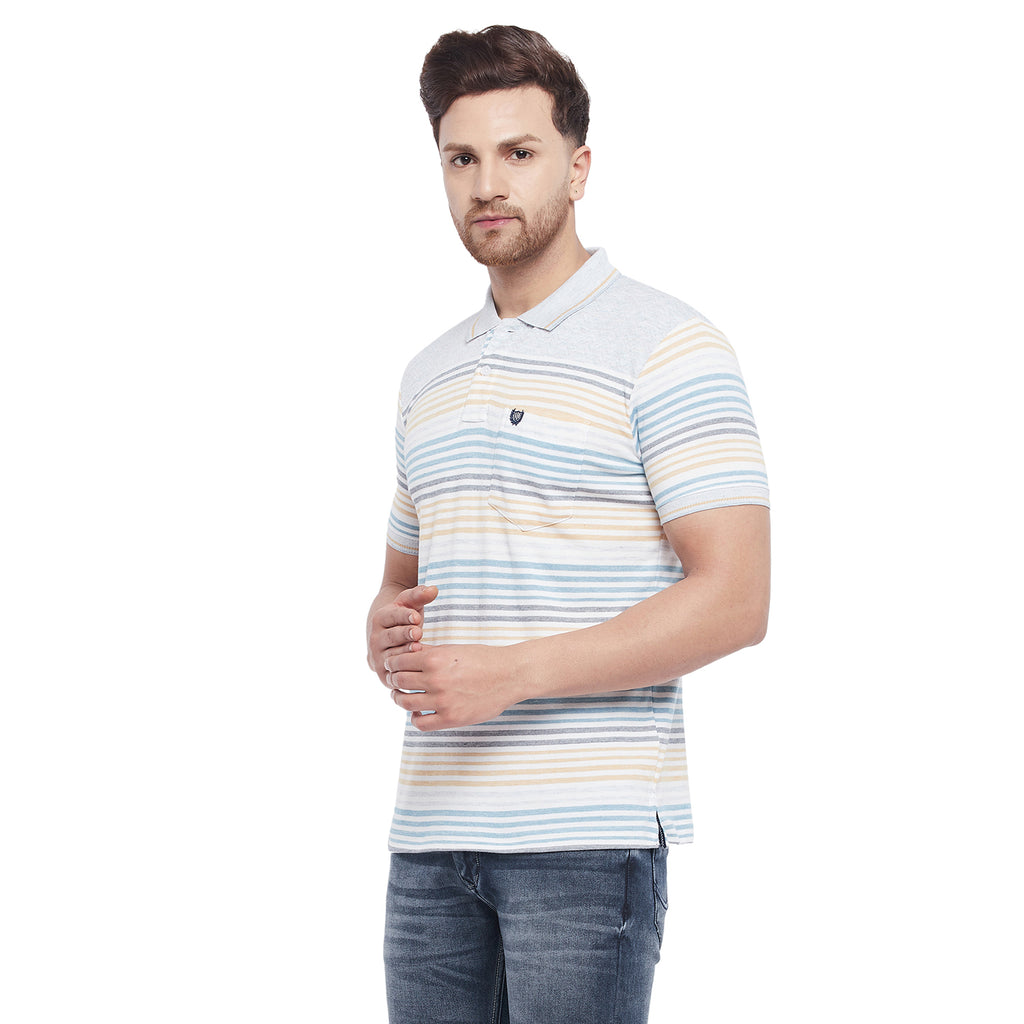 Duke Stardust Men Half Sleeve Cotton T-Shirt (LF5139)