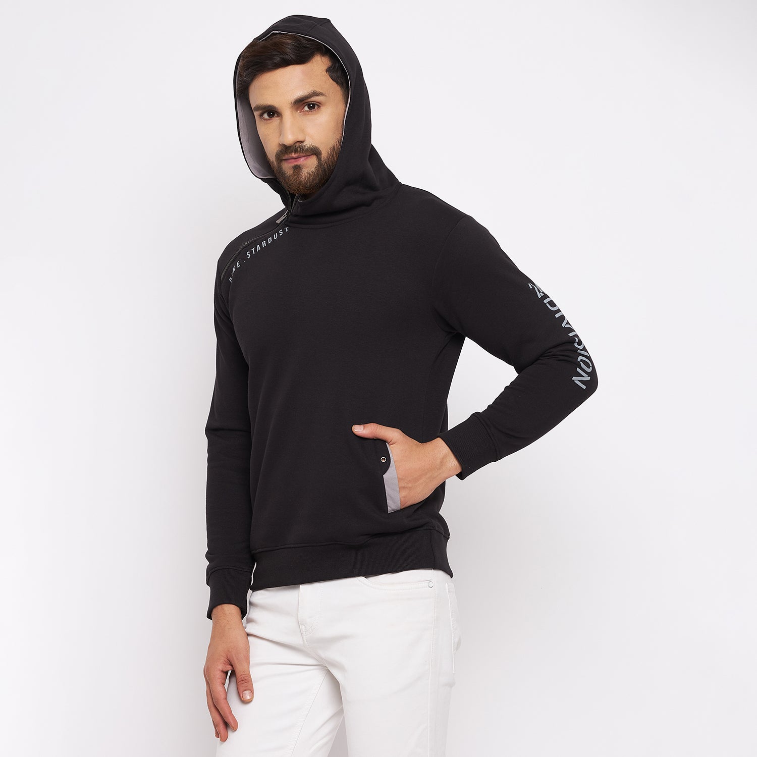 Duke Urban Men Hooded Neck Sweatshirt (LF6216)