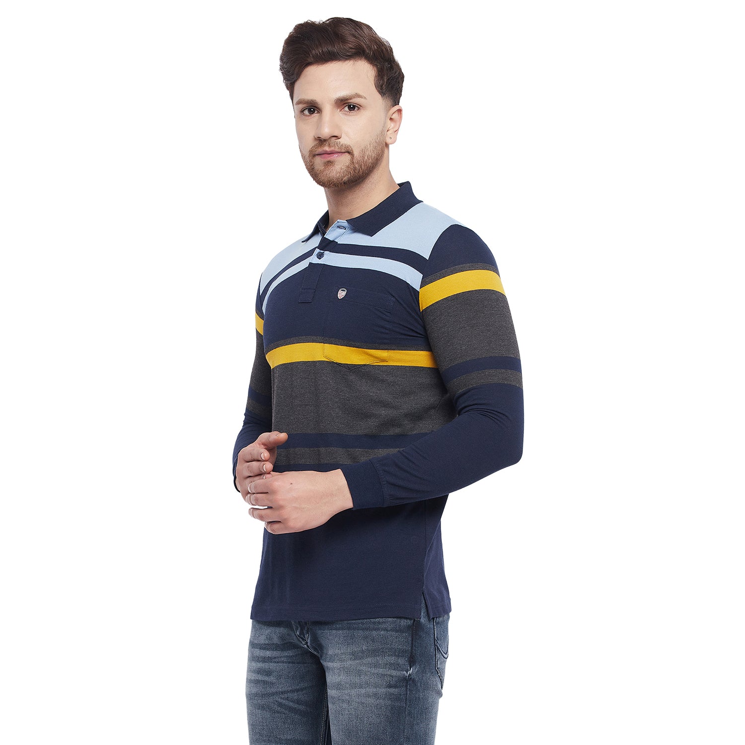 Duke Stardust Men Full Sleeve Cotton T-Shirt (LF3905)