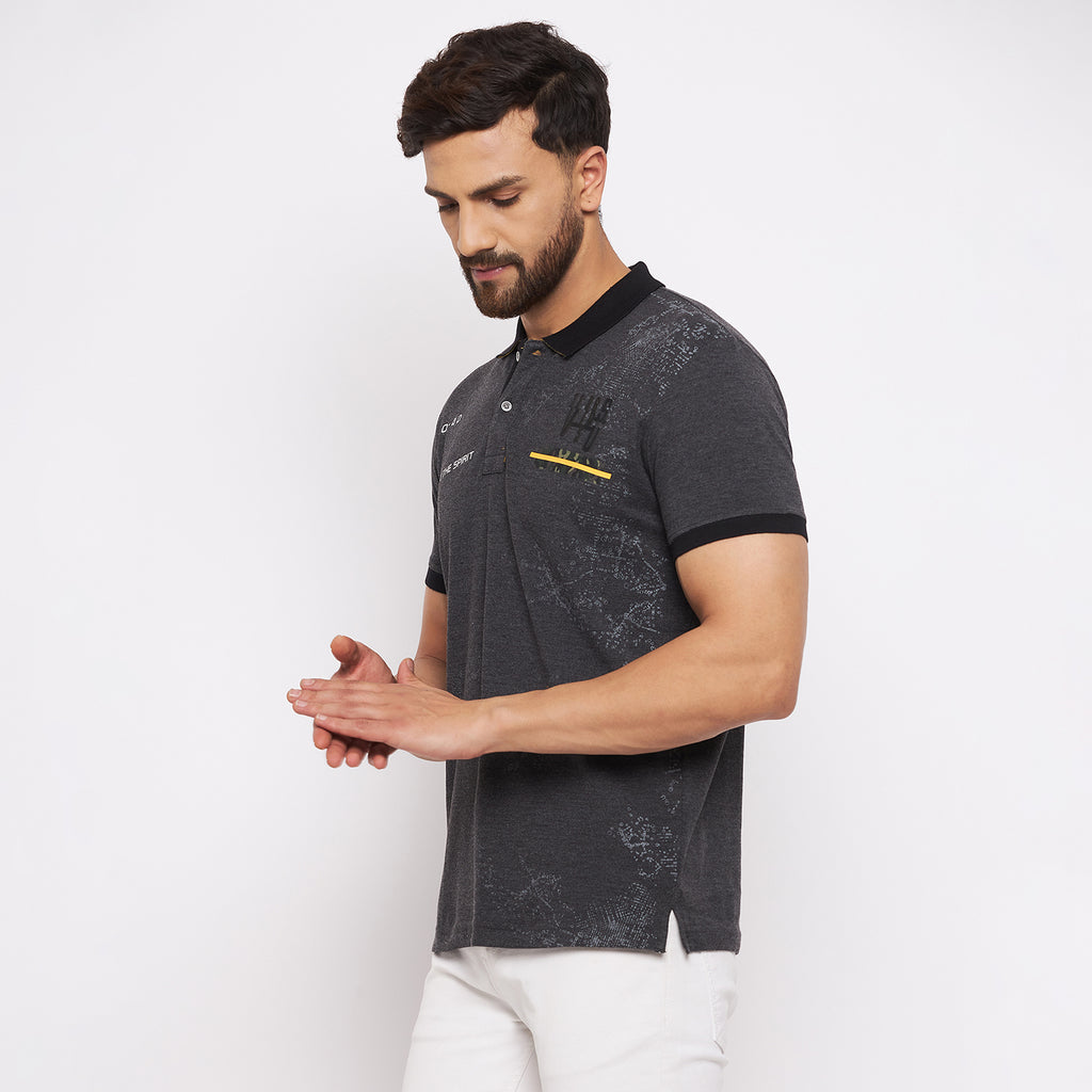 Duke Stardust Men Half Sleeve Cotton T-shirt (LF4969)