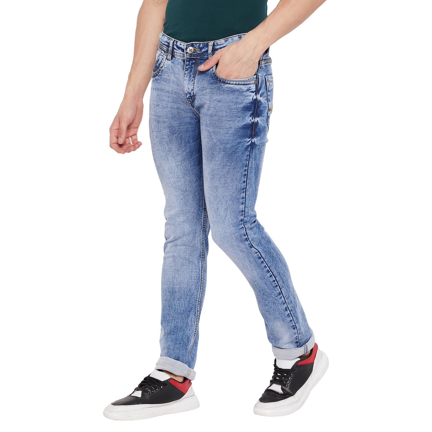 Duke Stardust Men Slim Fit Stretchable Jeans (SDD5264)