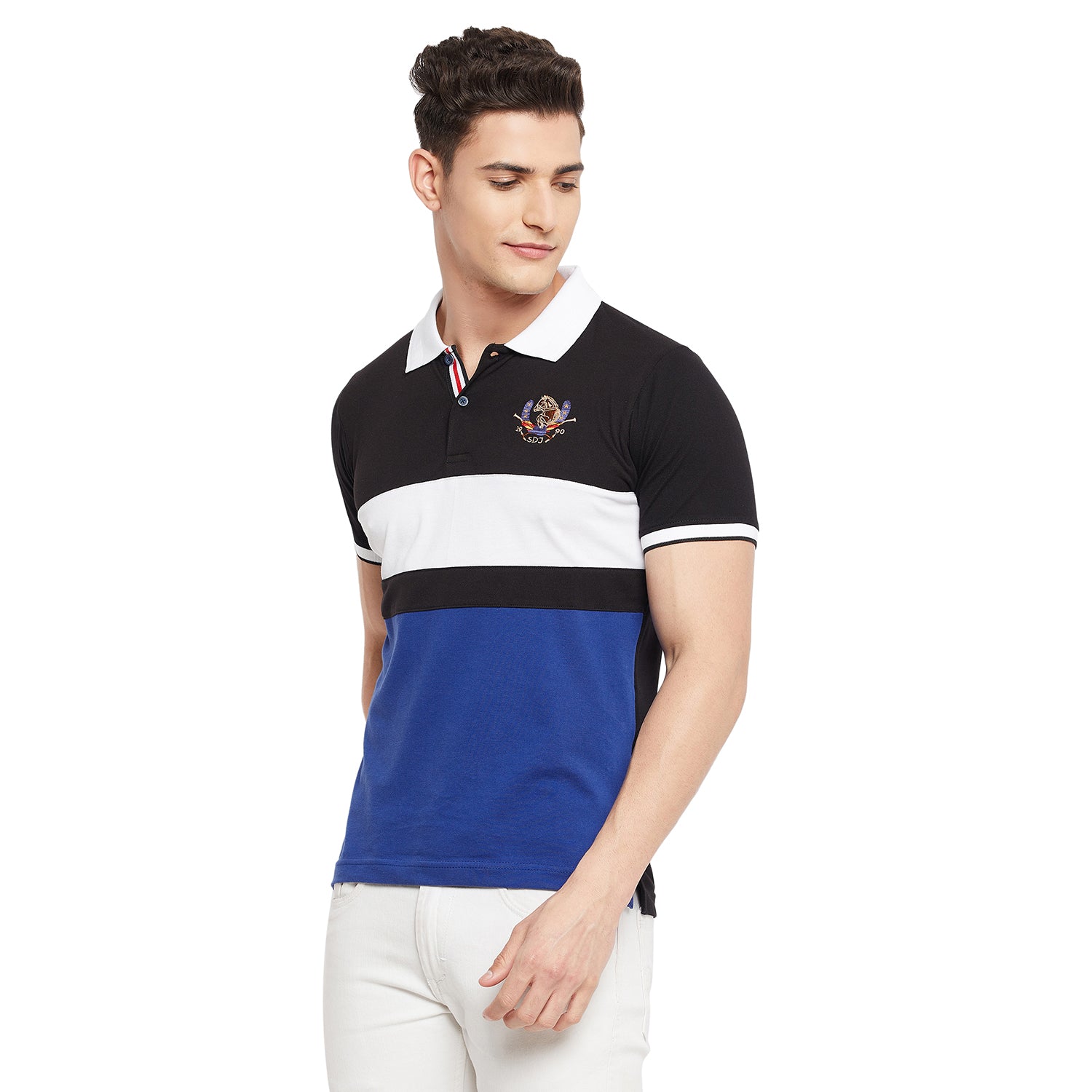 Duke Stardust Men Half Sleeve Cotton T-Shirt (LF4618)