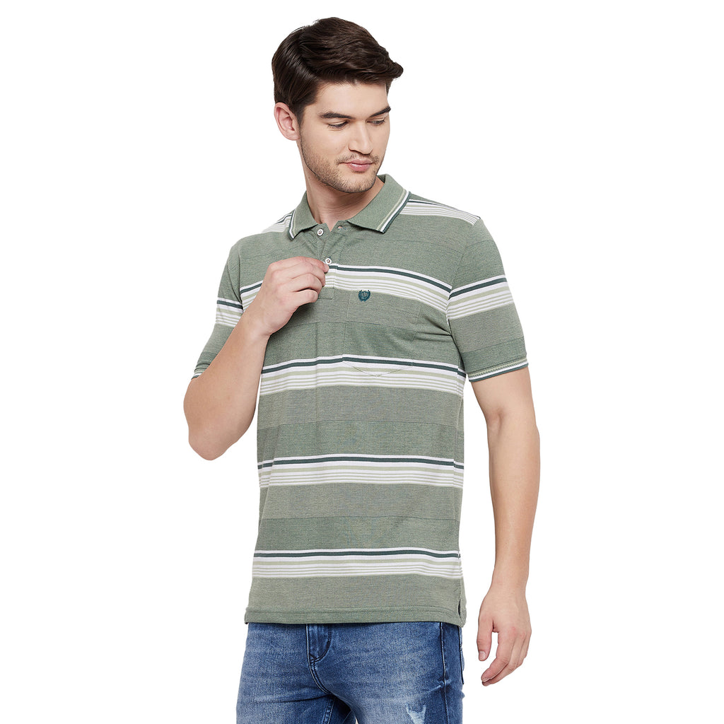 Duke Stardust Men Half Sleeve Cotton T-shirt (LF5279)