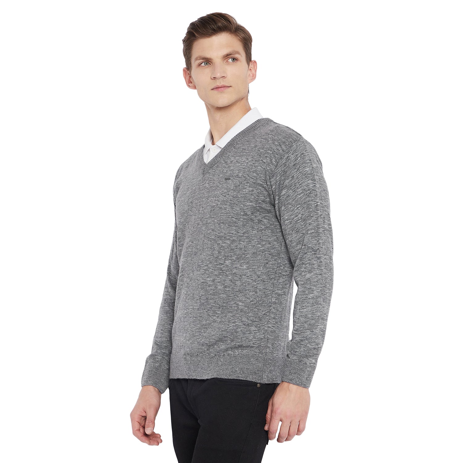 Duke Urban Men Full Sleeve V Neck Sweater (SDS579)
