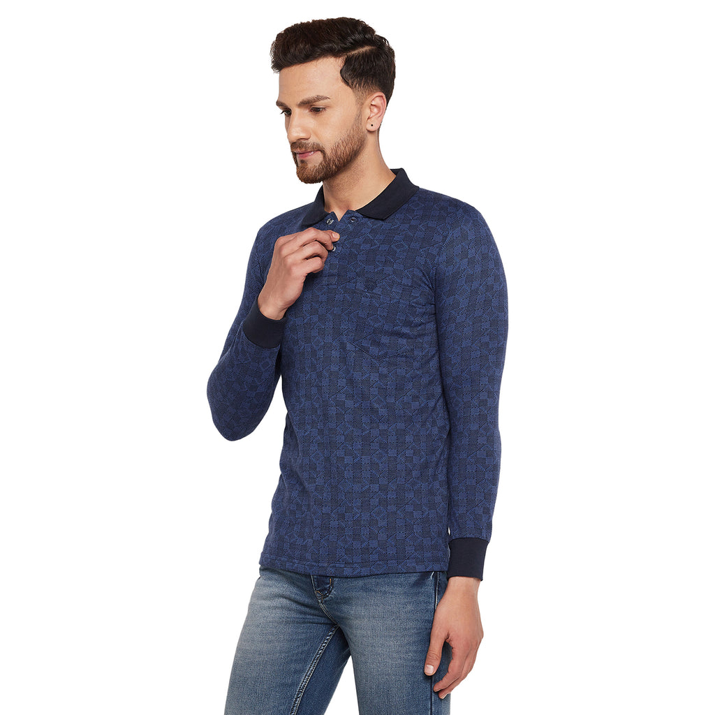 Duke Stardust Men Full Sleeve Cotton T-shirt (LF3958)