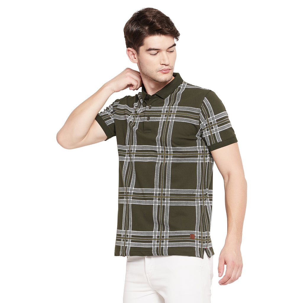 Duke Stardust Men Half Sleeve Cotton T-shirt (LF5331)