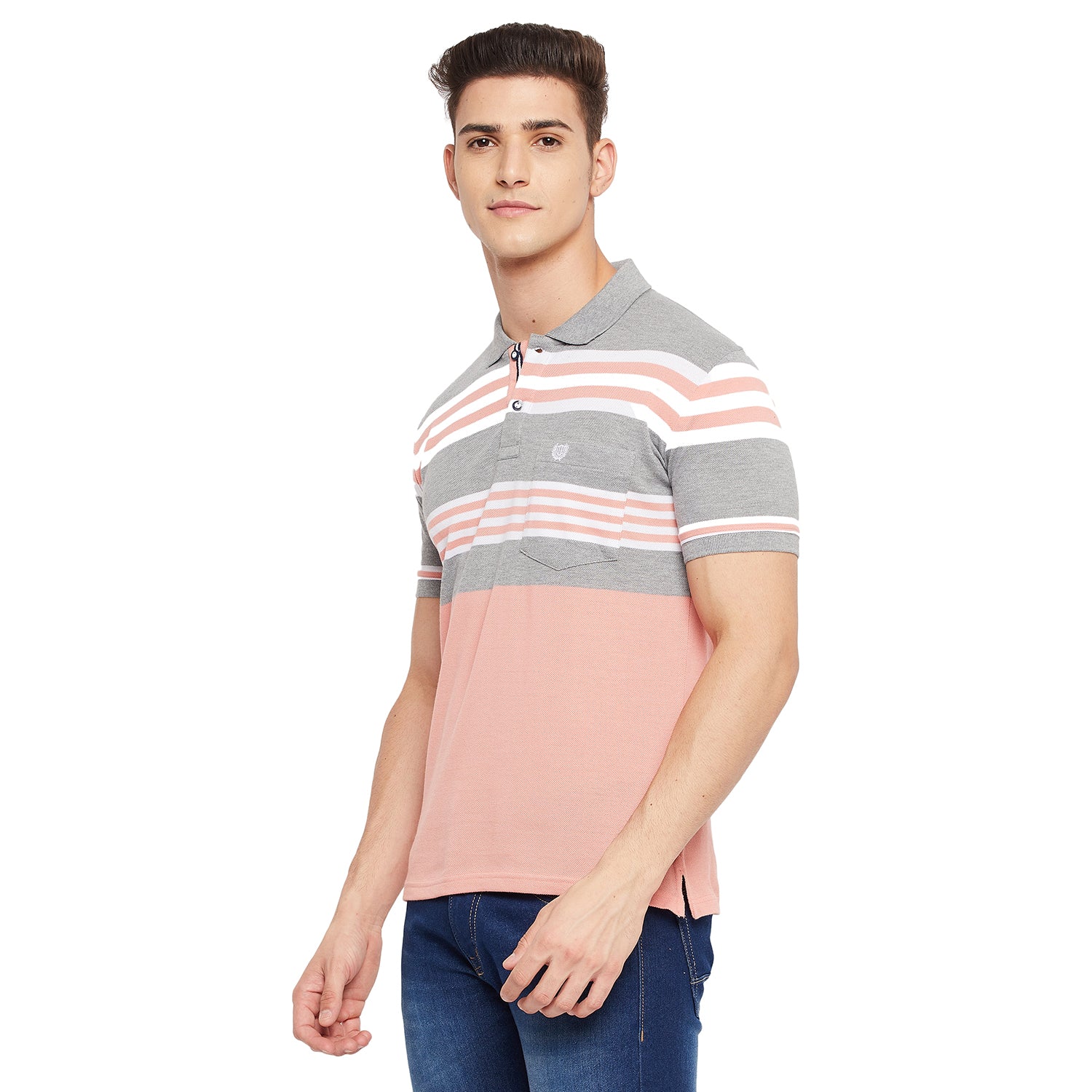 Duke Stardust Men Half Sleeve Cotton T-shirt (LF5341)