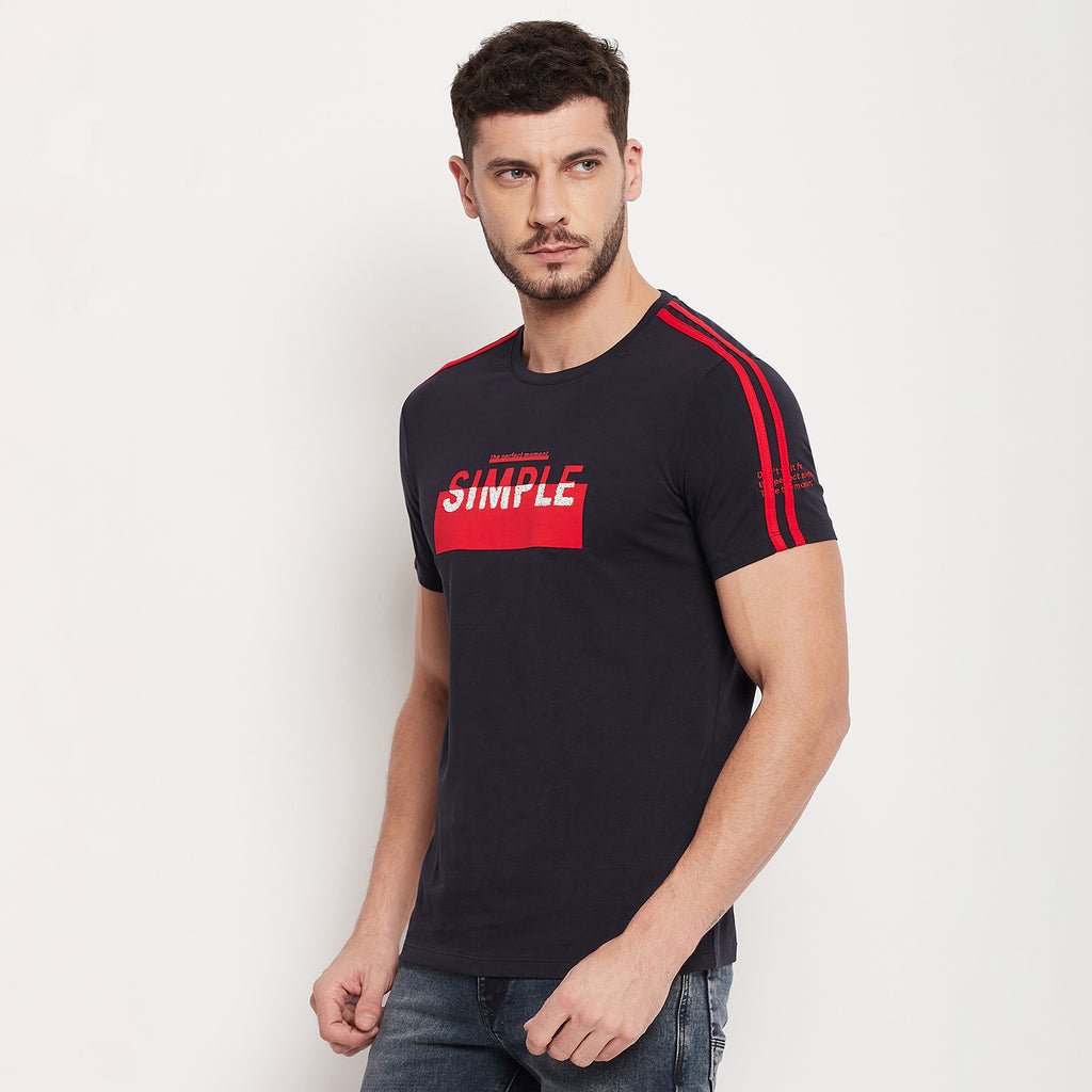 Duke Stardust Men Half Sleeve Cotton T-shirt (LF5176)