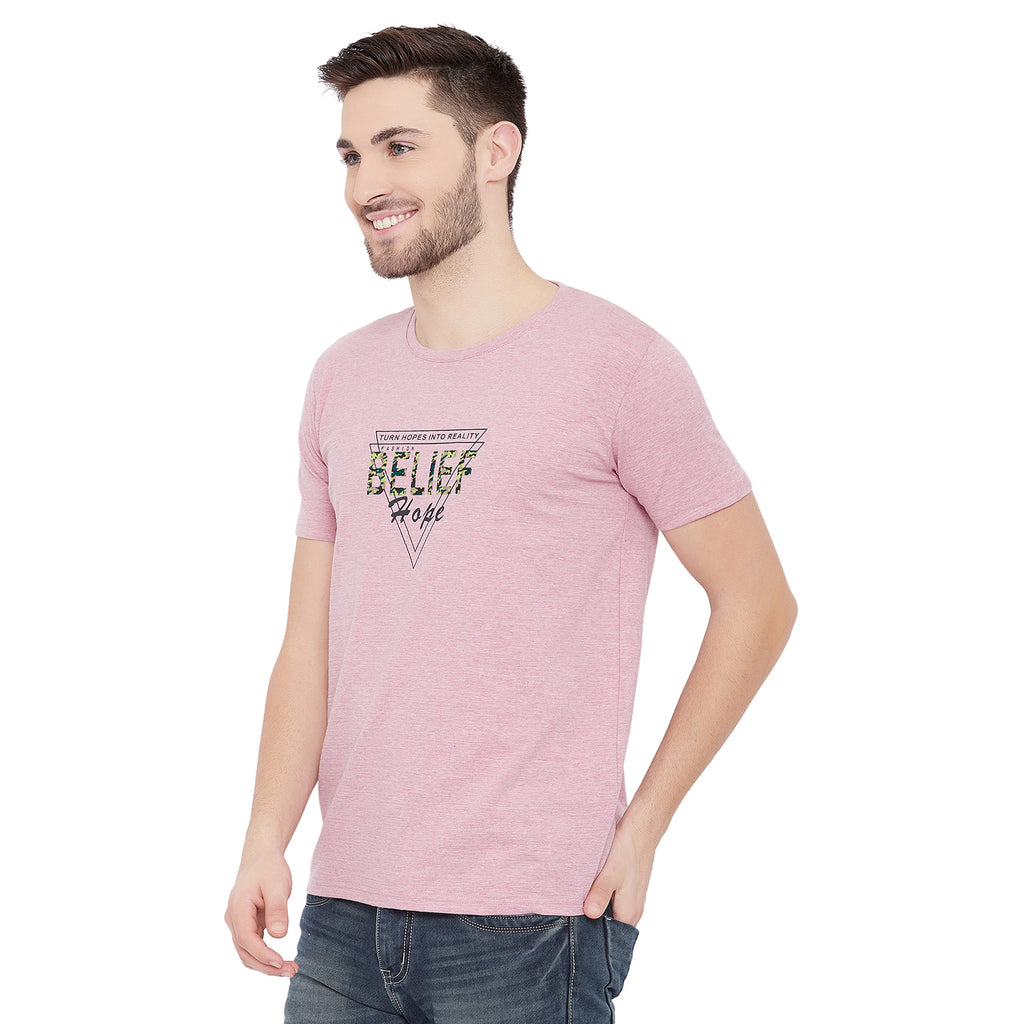 Duke Stardust Men Round Neck Printed T-Shirt(LF5010)