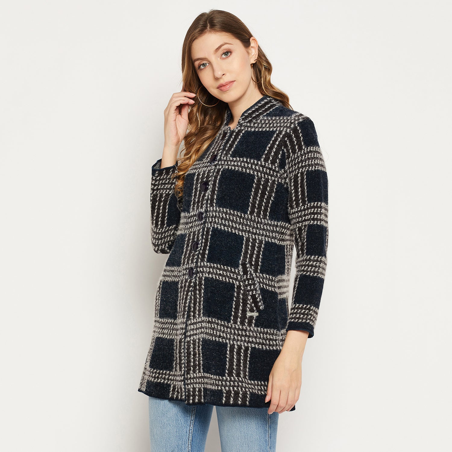 Duke Urban Women Full Sleeve Cardigan (SDS972)