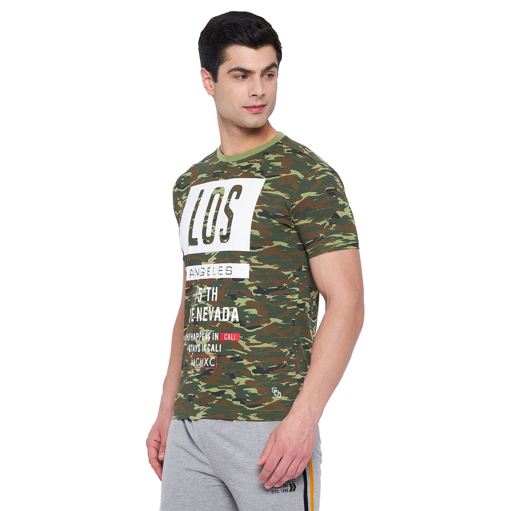 Duke Stardust Men Half Sleeve Cotton T-shirt (MTLF191)