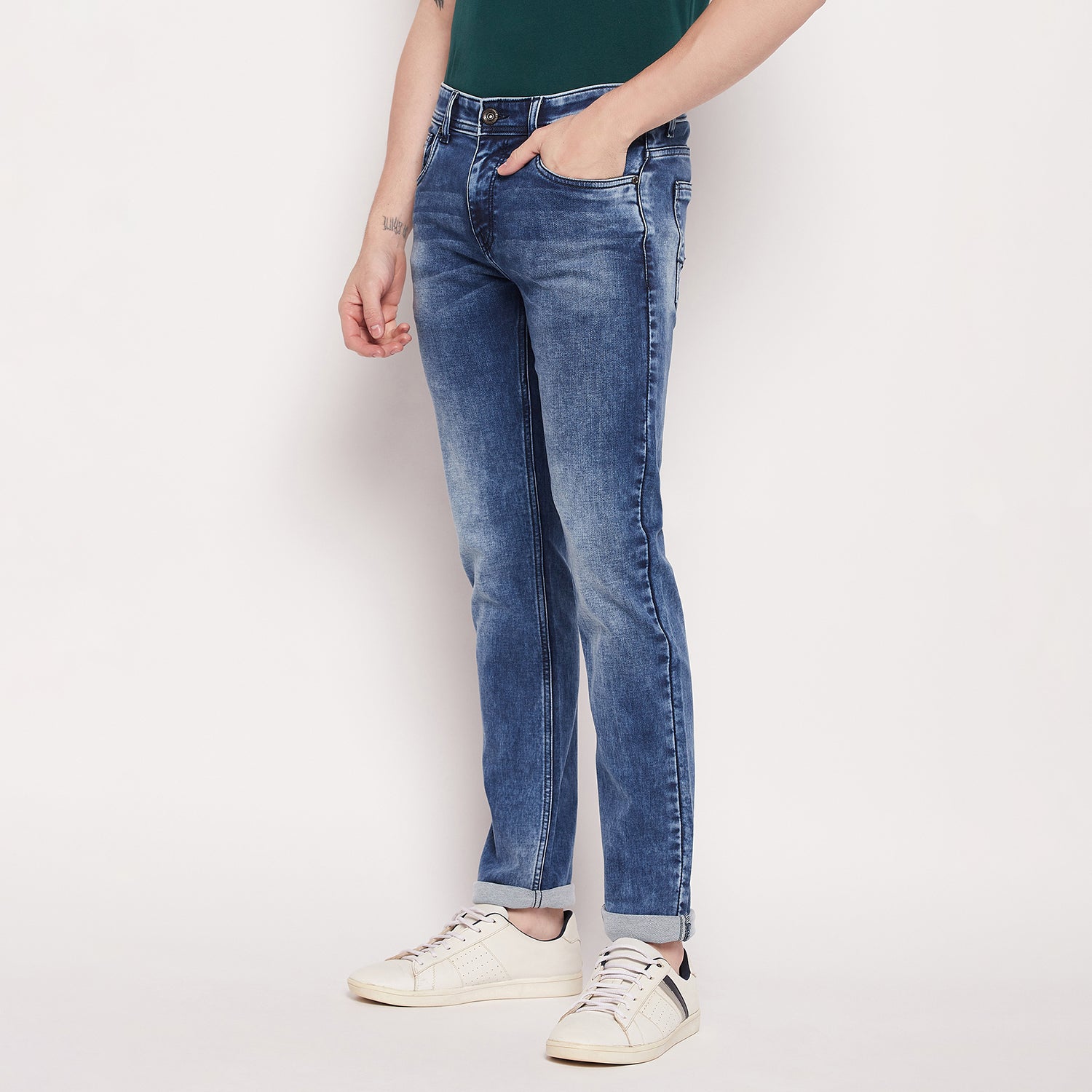 Duke Urban Men Slim Fit Stretchable Jeans (SDD5361)