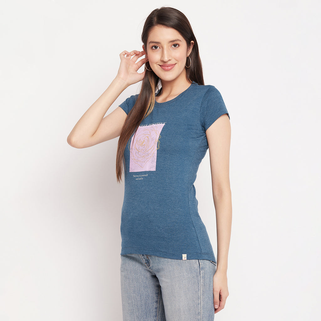 Duke Urban Women Short Sleeve Round Neck Top (LFX124)