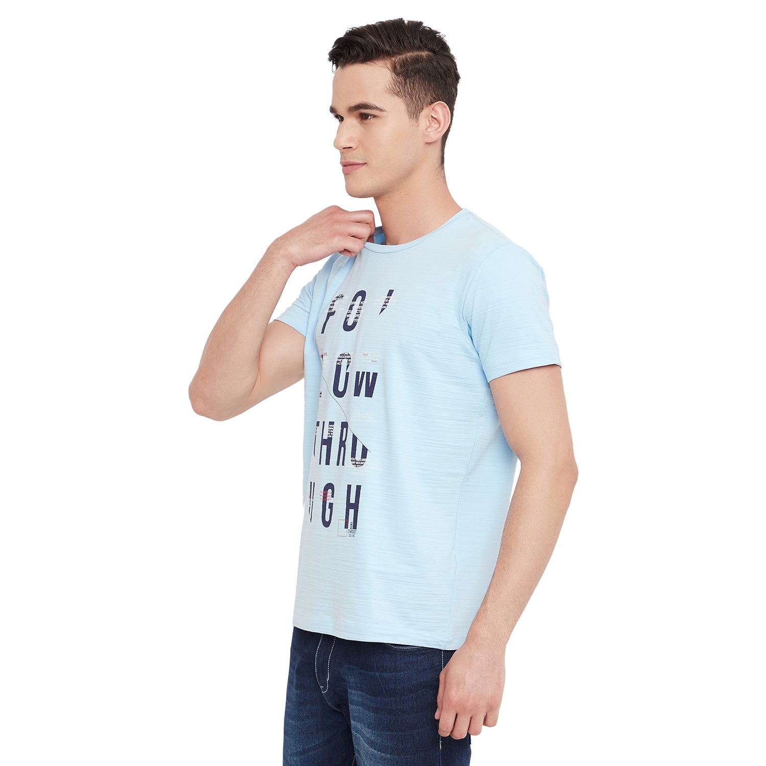 Duke Stardust Men Half Sleeve Cotton T-shirt (LF5217)