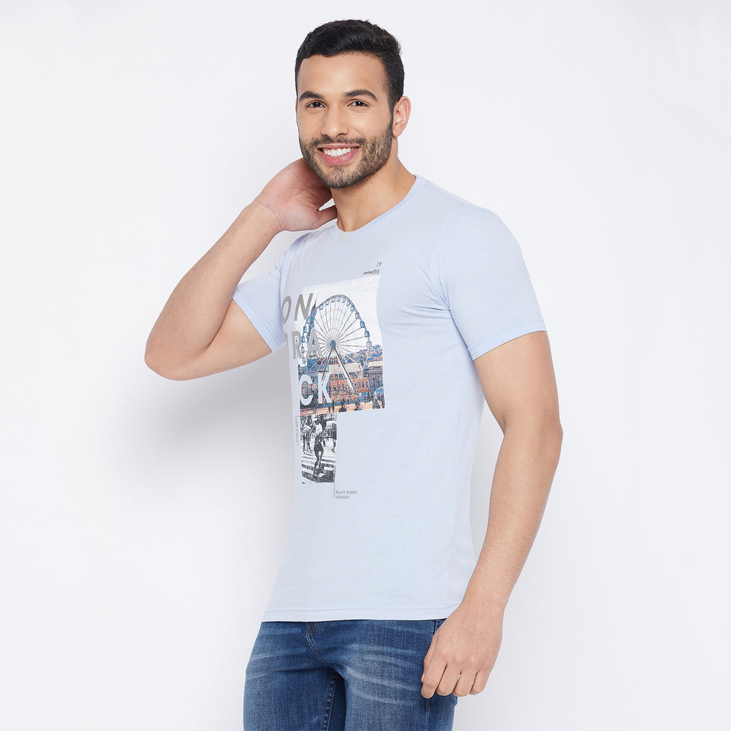 Duke Urban Men Half Sleeve Cotton T-shirt (LF5753)