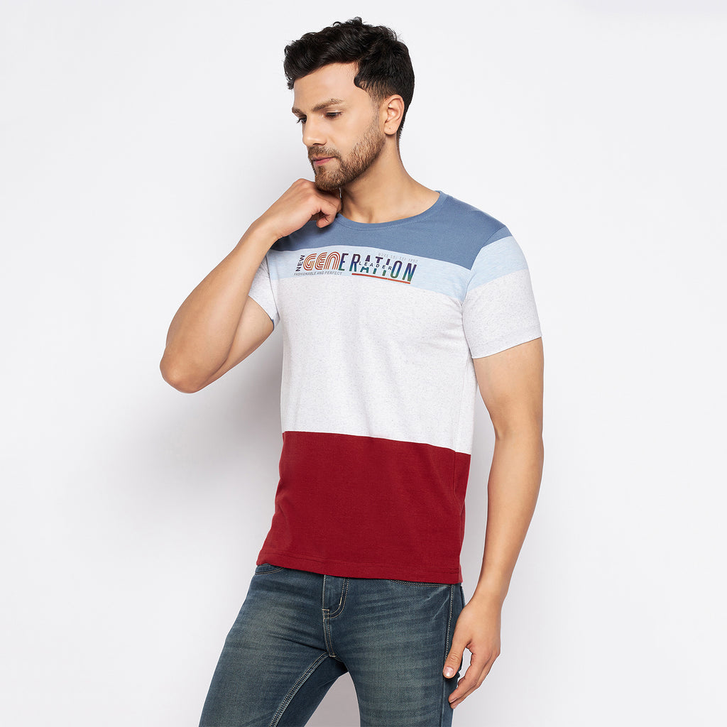 Duke Stardust Men Half Sleeve Cotton T-shirt (LF5472S)