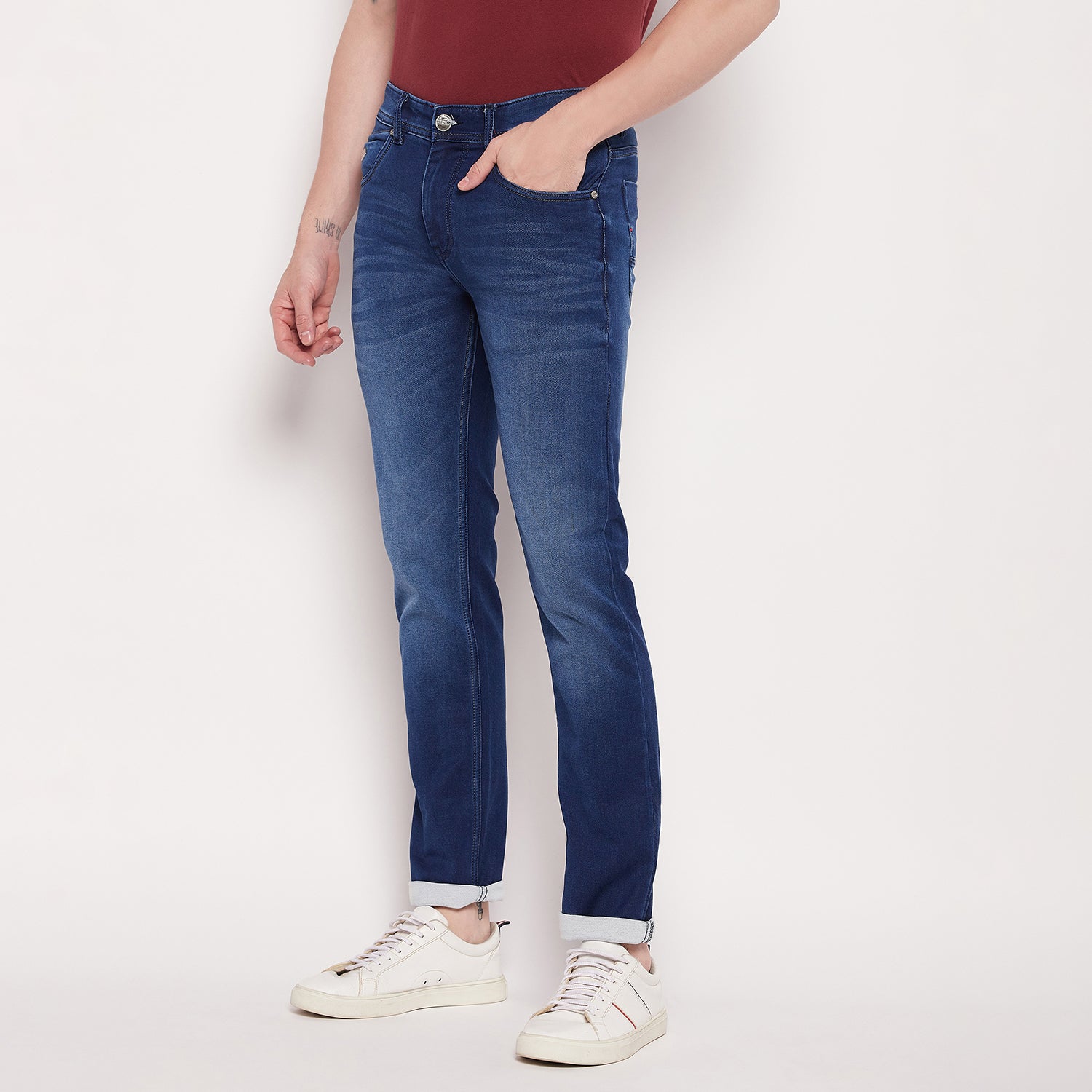 Duke Stardust Men Slim Fit Stretchable Jeans (SDD5364)
