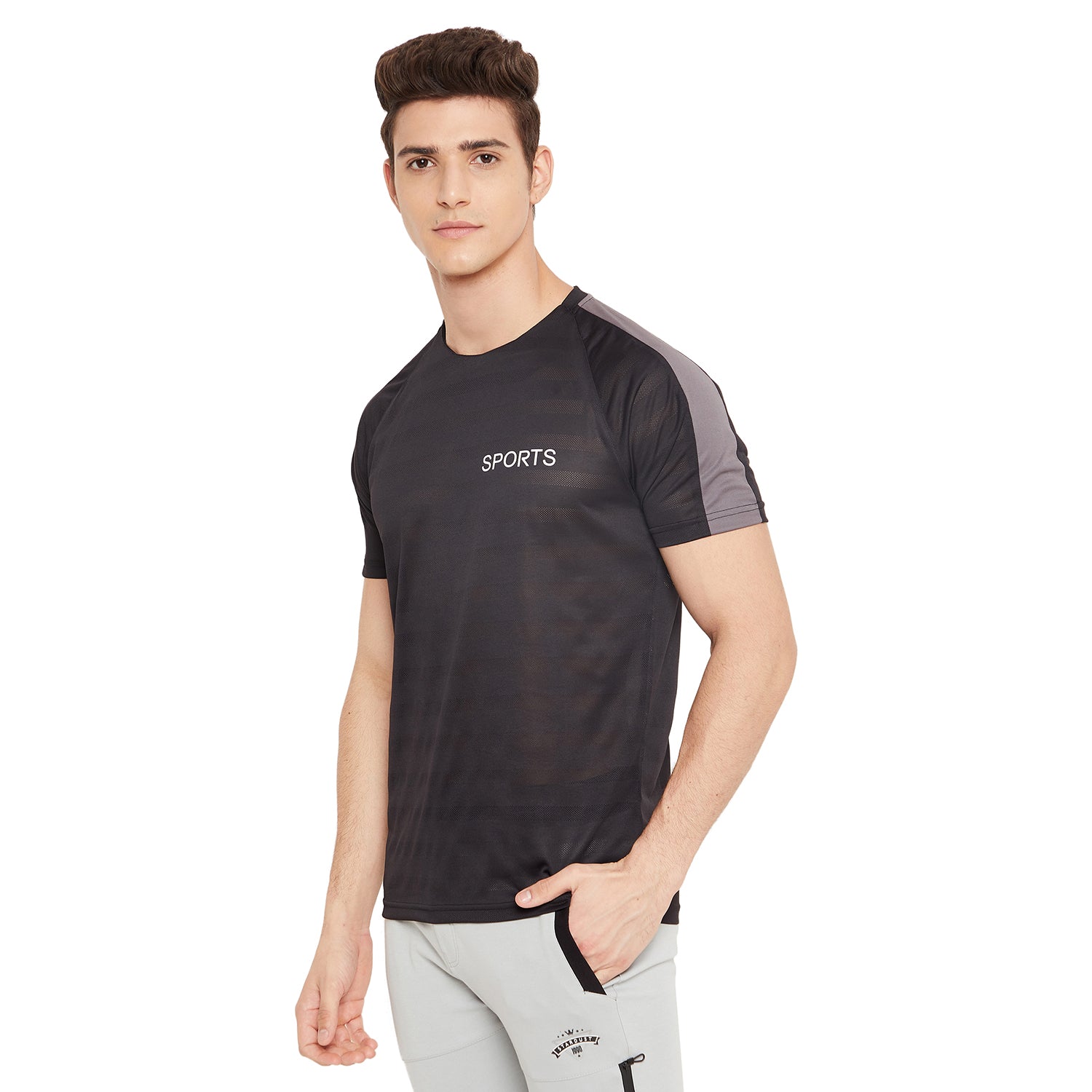 Duke Stardust Men Half Sleeve Sports T-shirt (GD1154)