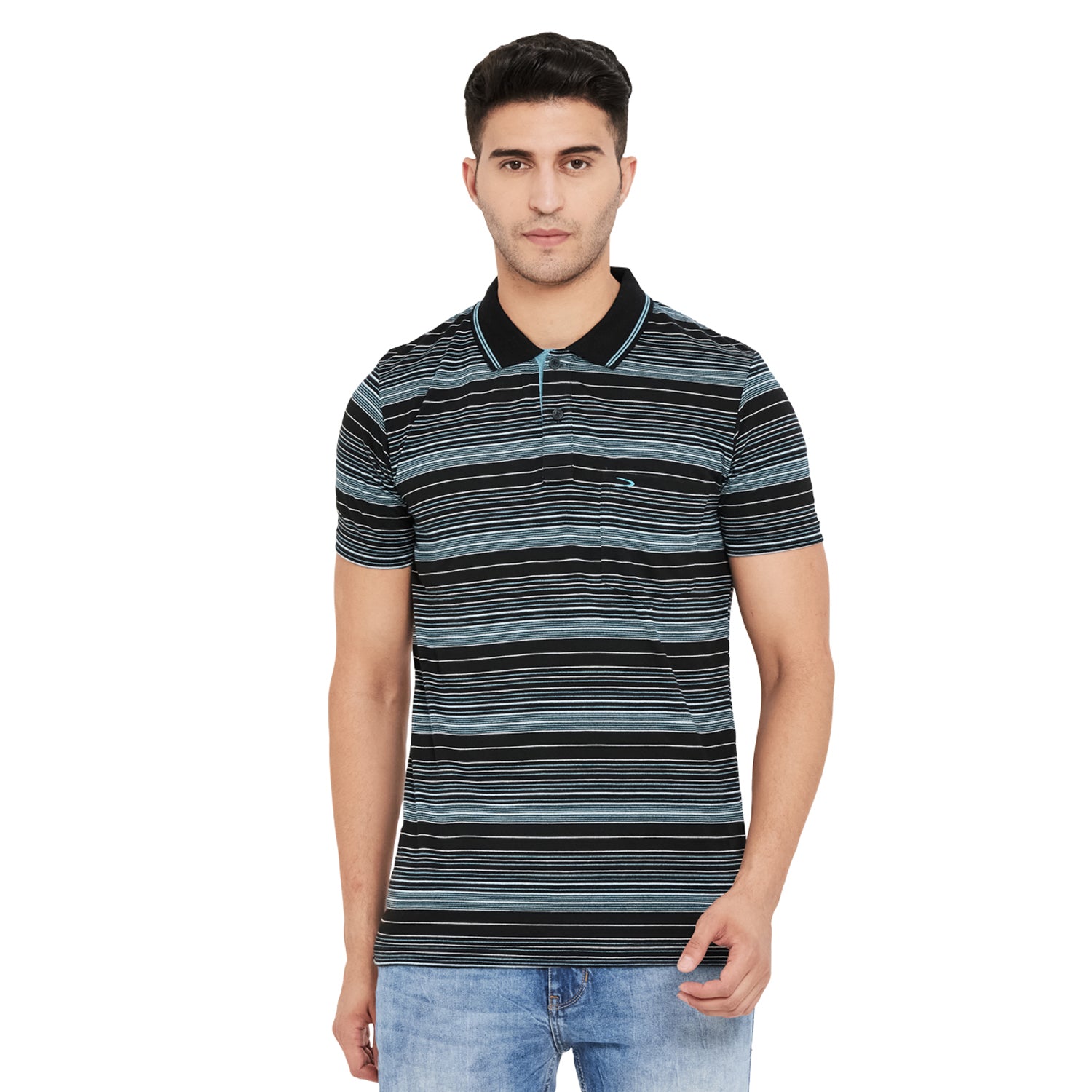 Duke Stardust Men Half Sleeve Cotton T-shirt (LQ4474)